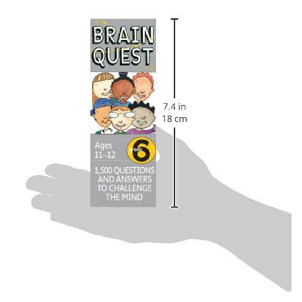 Brain Quest - Grade 6, 1500 Questions And Answers, 4Th Edition