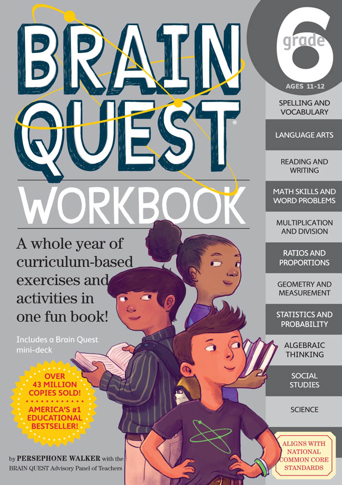 Brain Quest - Grade 6 Workbook