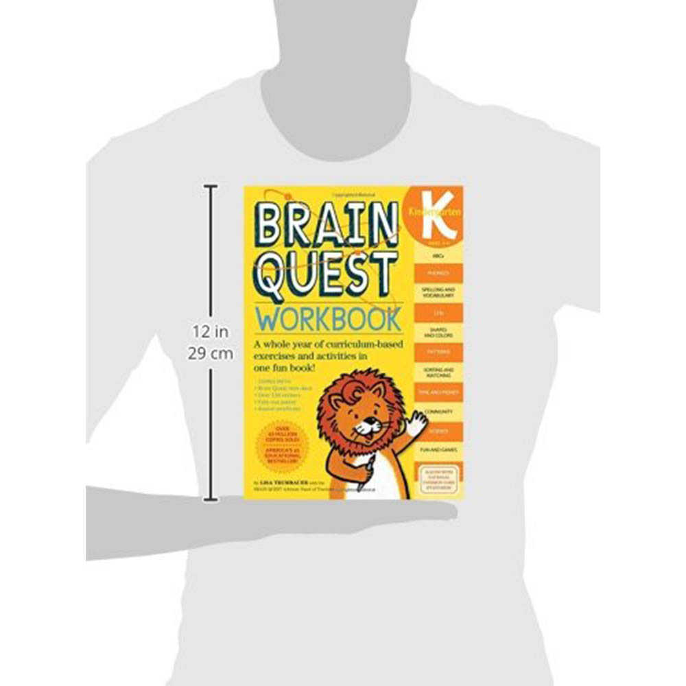 Brain Quest - Kindergarten Workbook
