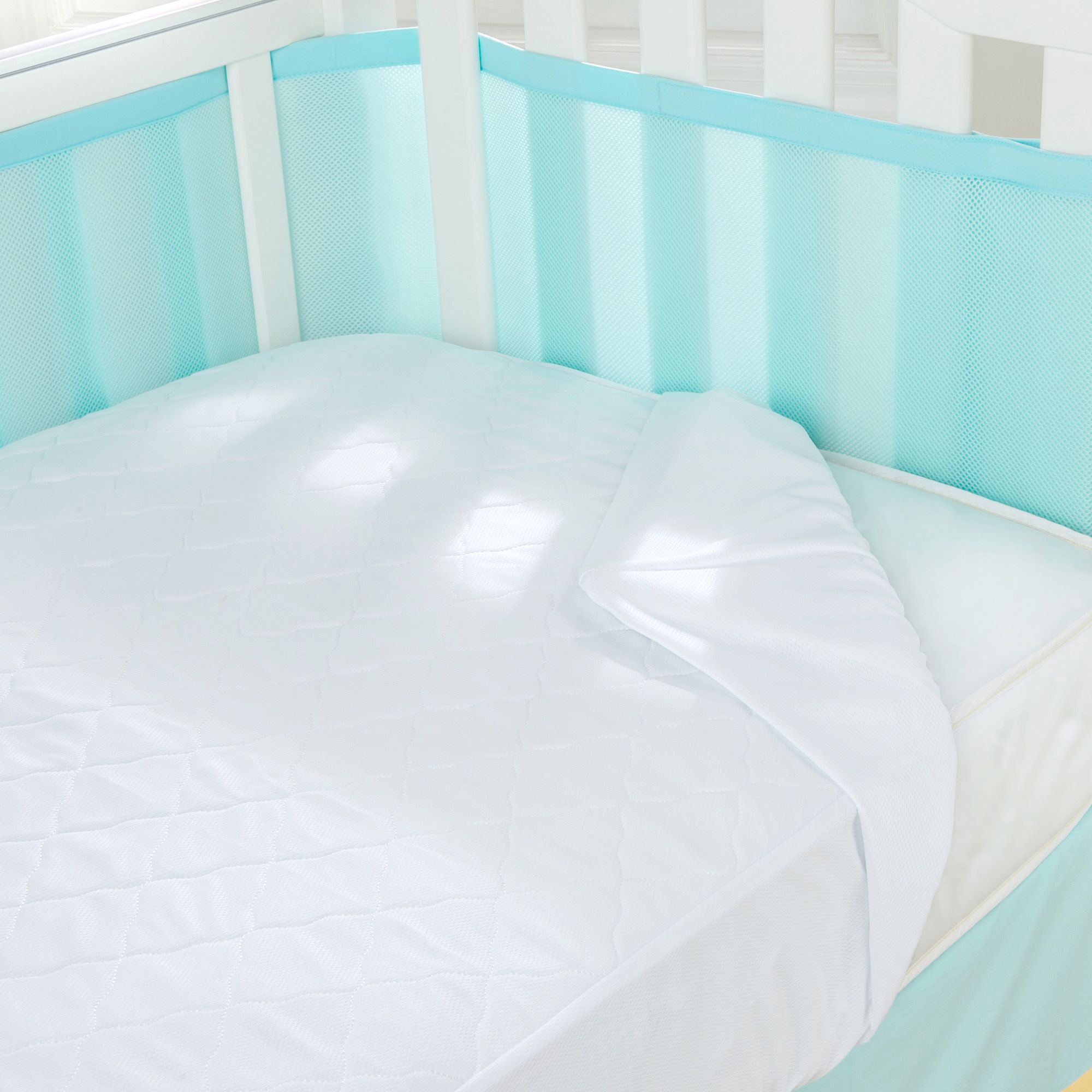 Breathable Baby Mattress Pad - 140cm X 70cm