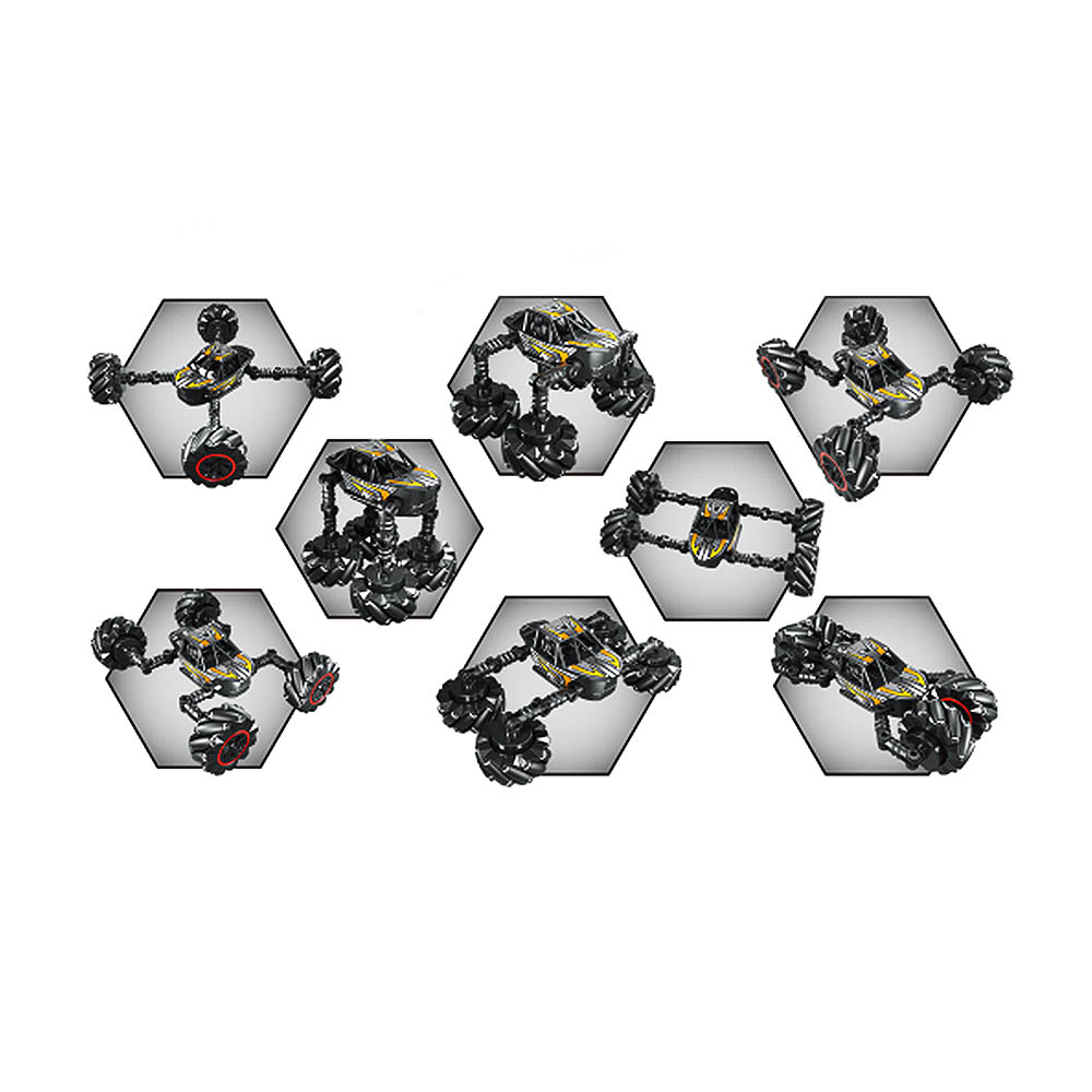 Bricstar - Transformable Drifting Stunt RC Cars