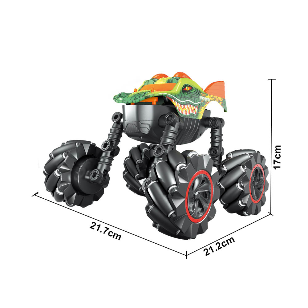 Bricstar - Transformable Drifting Stunt RC Cars - Dinosaur