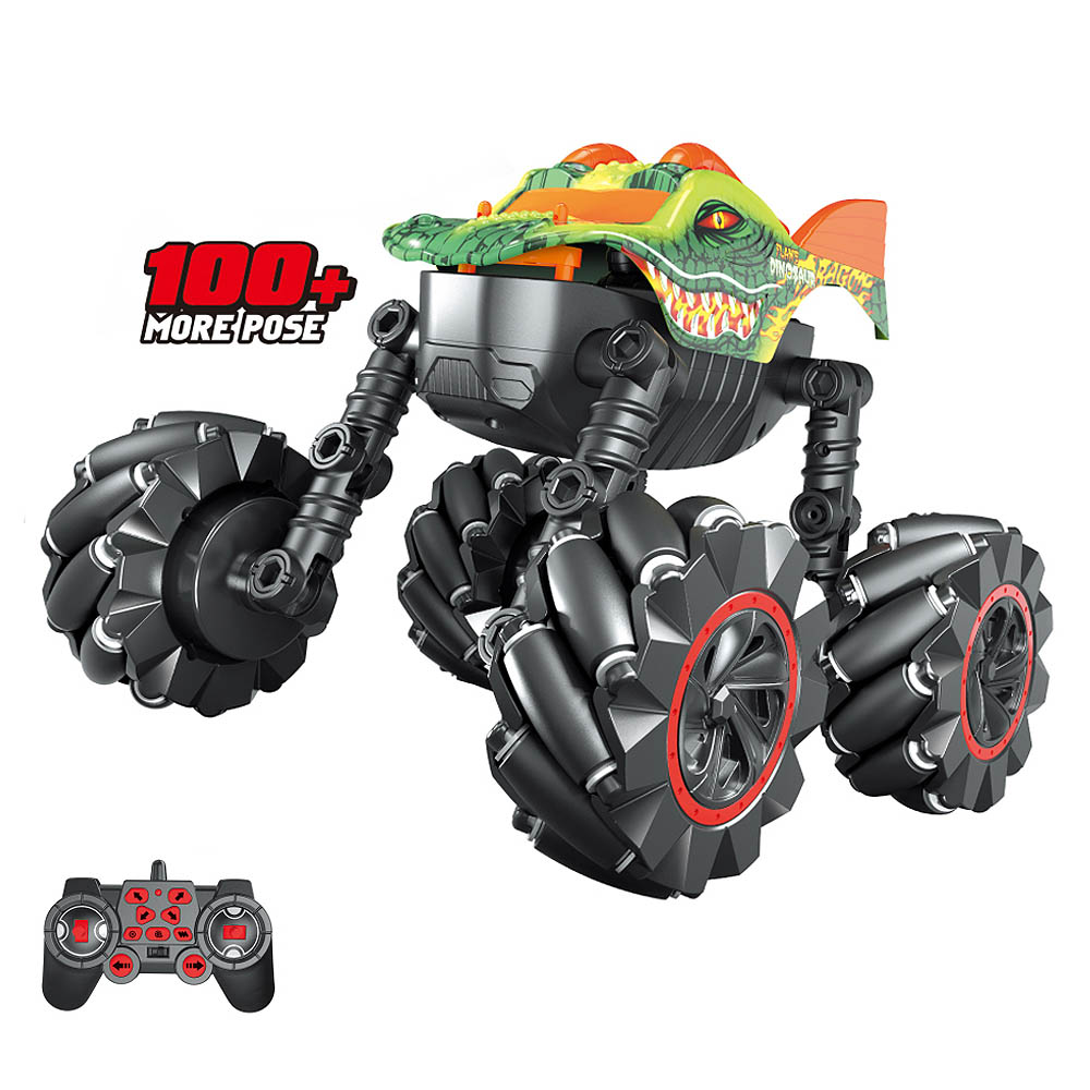 Bricstar - Transformable Drifting Stunt RC Cars - Dinosaur