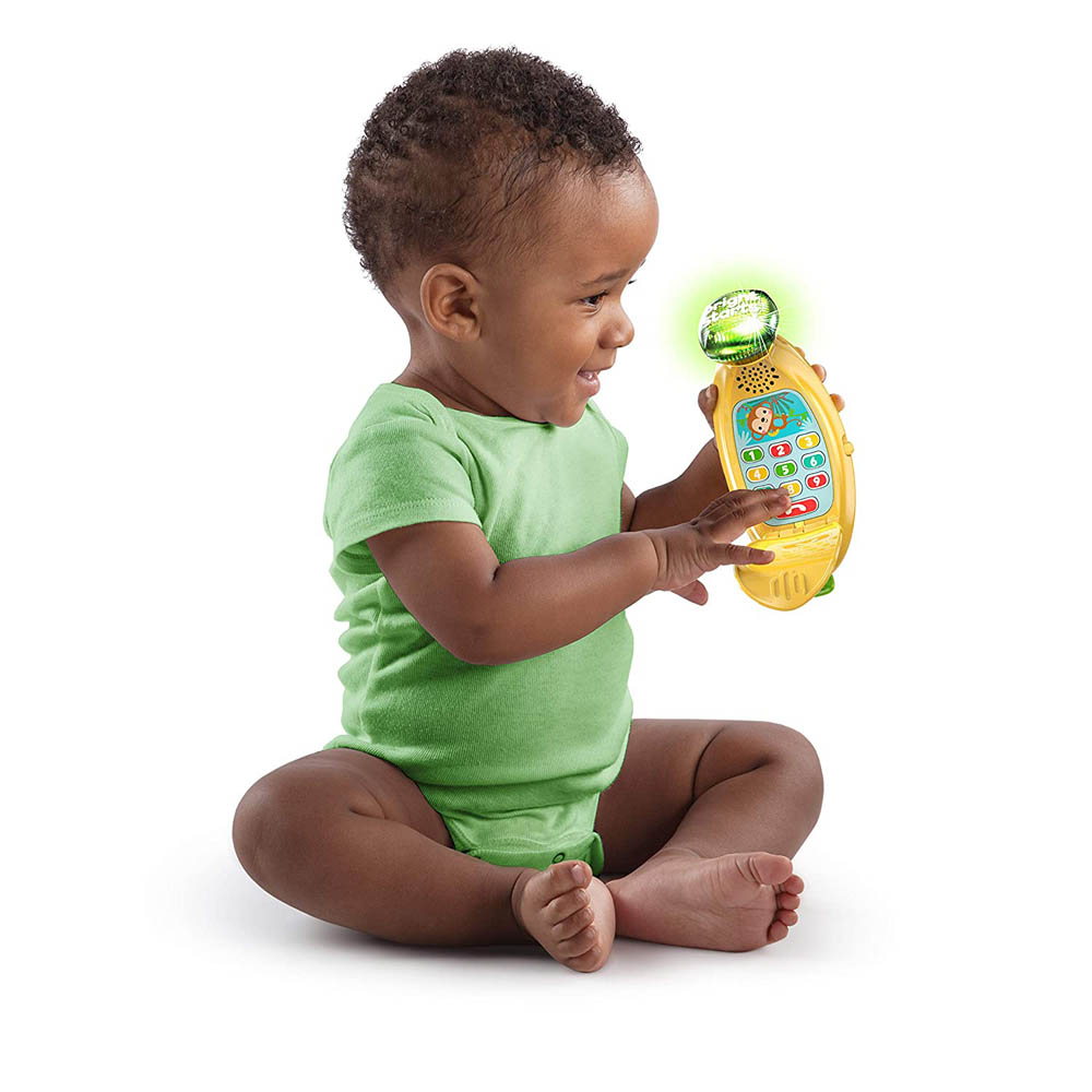 Bright Starts - Babblin' Banana Ring & Sing Activity Toy