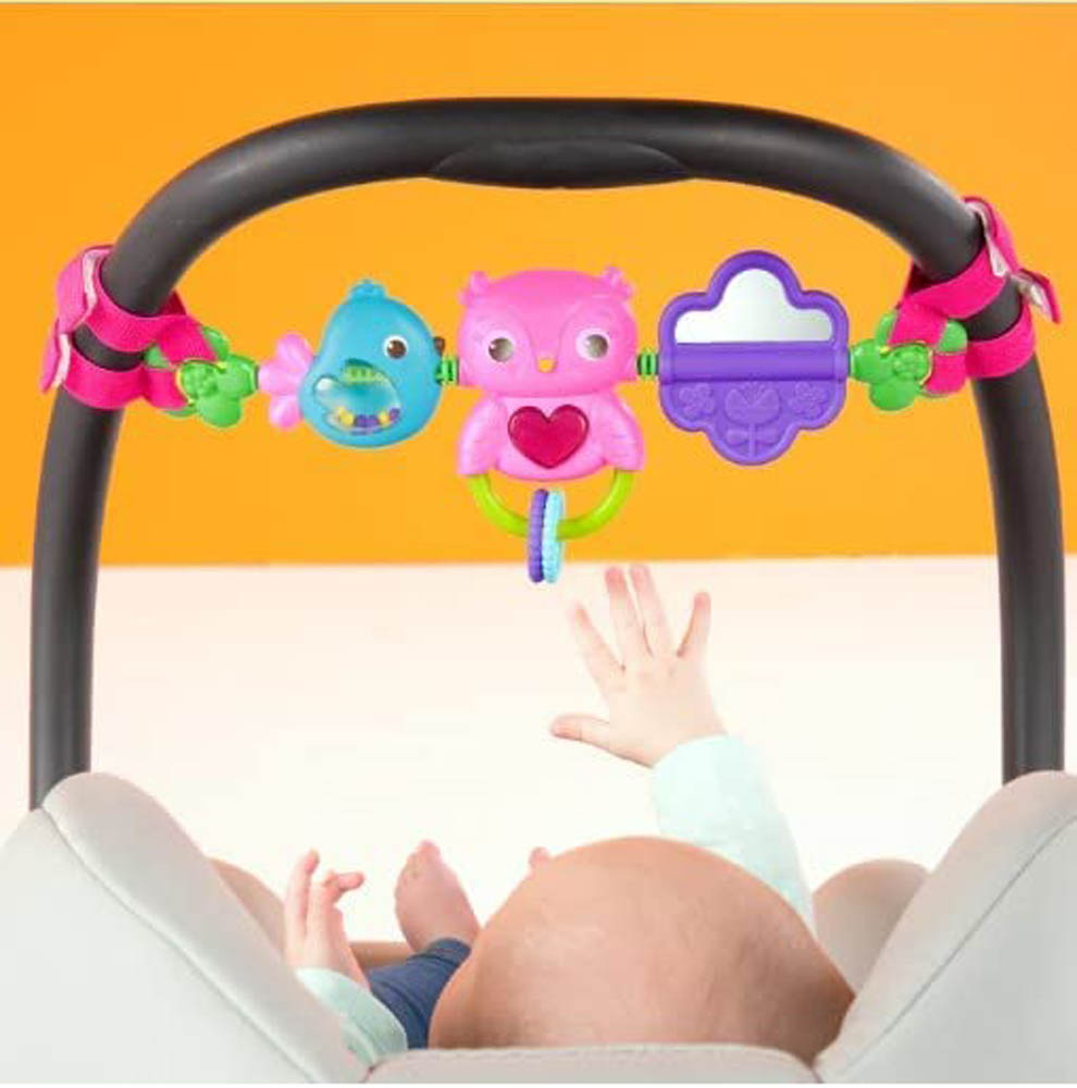 Bright Starts - Busy Birdies Carrier Toy Bar