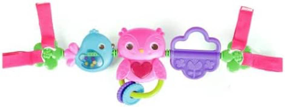 Bright Starts - Busy Birdies Carrier Toy Bar