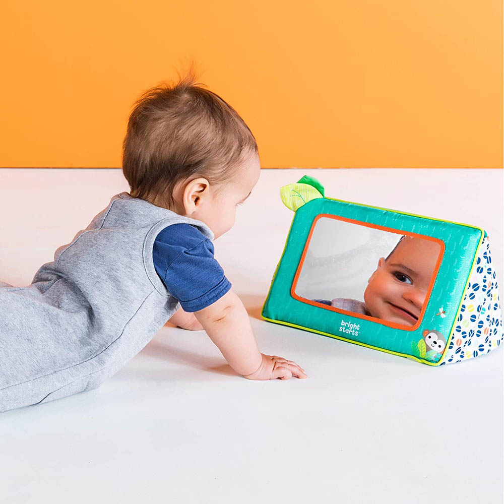 Bright Starts - Sit & See Safari Floor Mirror