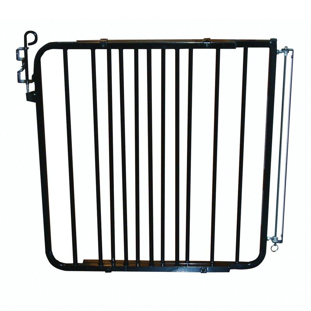Cardinal Gates Black Child Safety Auto Lock Gate 