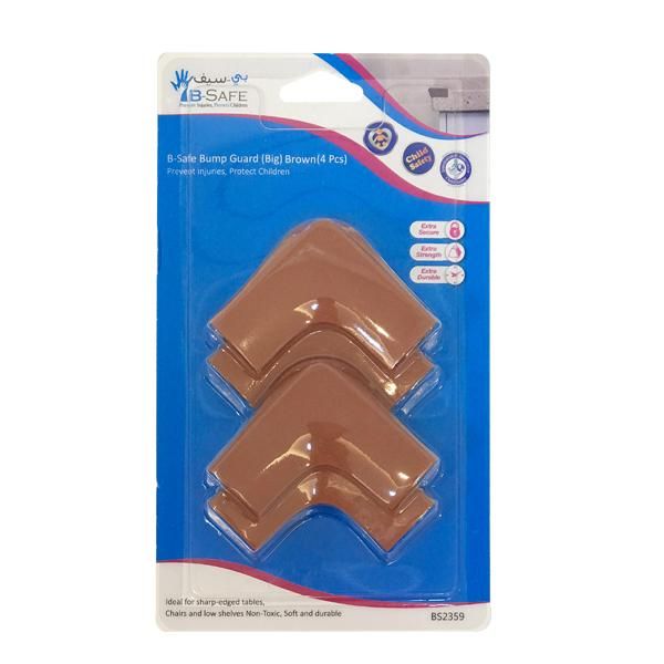 B-Safe Bump Guard Big Brown - 4 Pcs