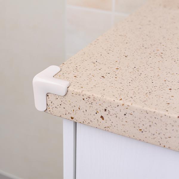 B-Safe 3 Sided Bump Guard White - 4 Pcs