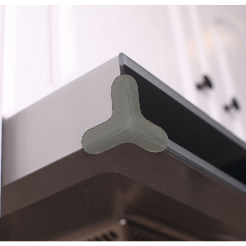 B-Safe 3 Sided Bump Guard Grey - 4 Pcs