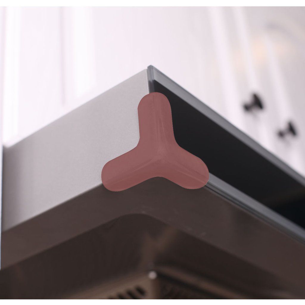 B-Safe 3 Sided Bump Guard Brown - 4 Pcs