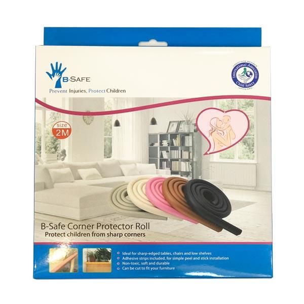 B-Safe U Shape Corner Protector Roll White