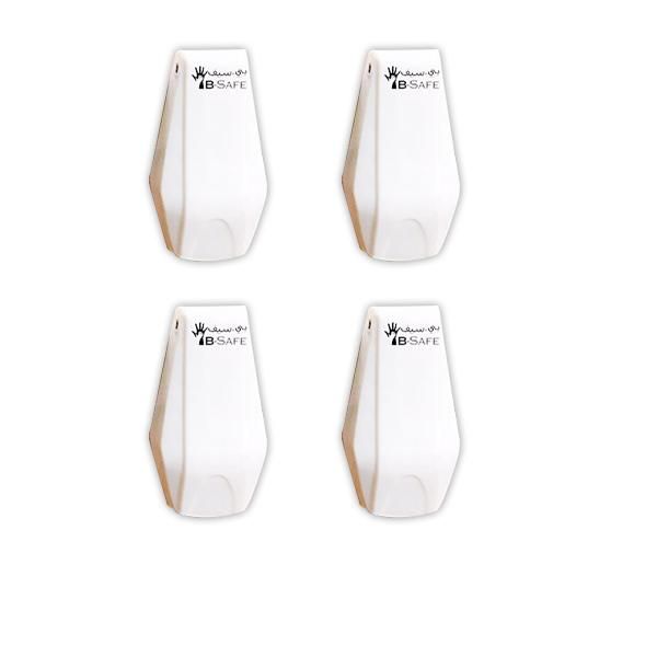 B-Safe Drawer Finger Pinch Guard White - 4 Pcs
