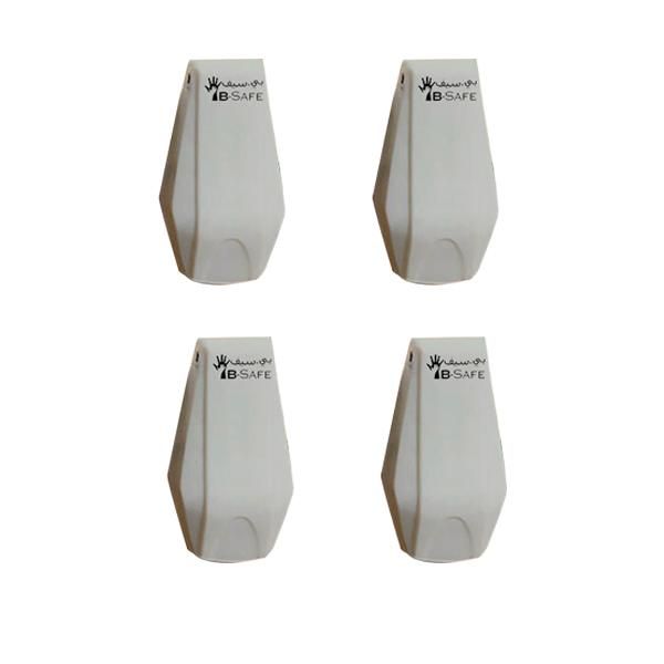 B-Safe Drawer Finger Pinch Guard Grey - 4 Pcs