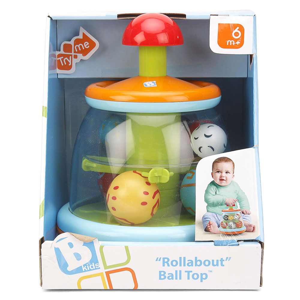 B Kids Rollabout Ball Top Toy