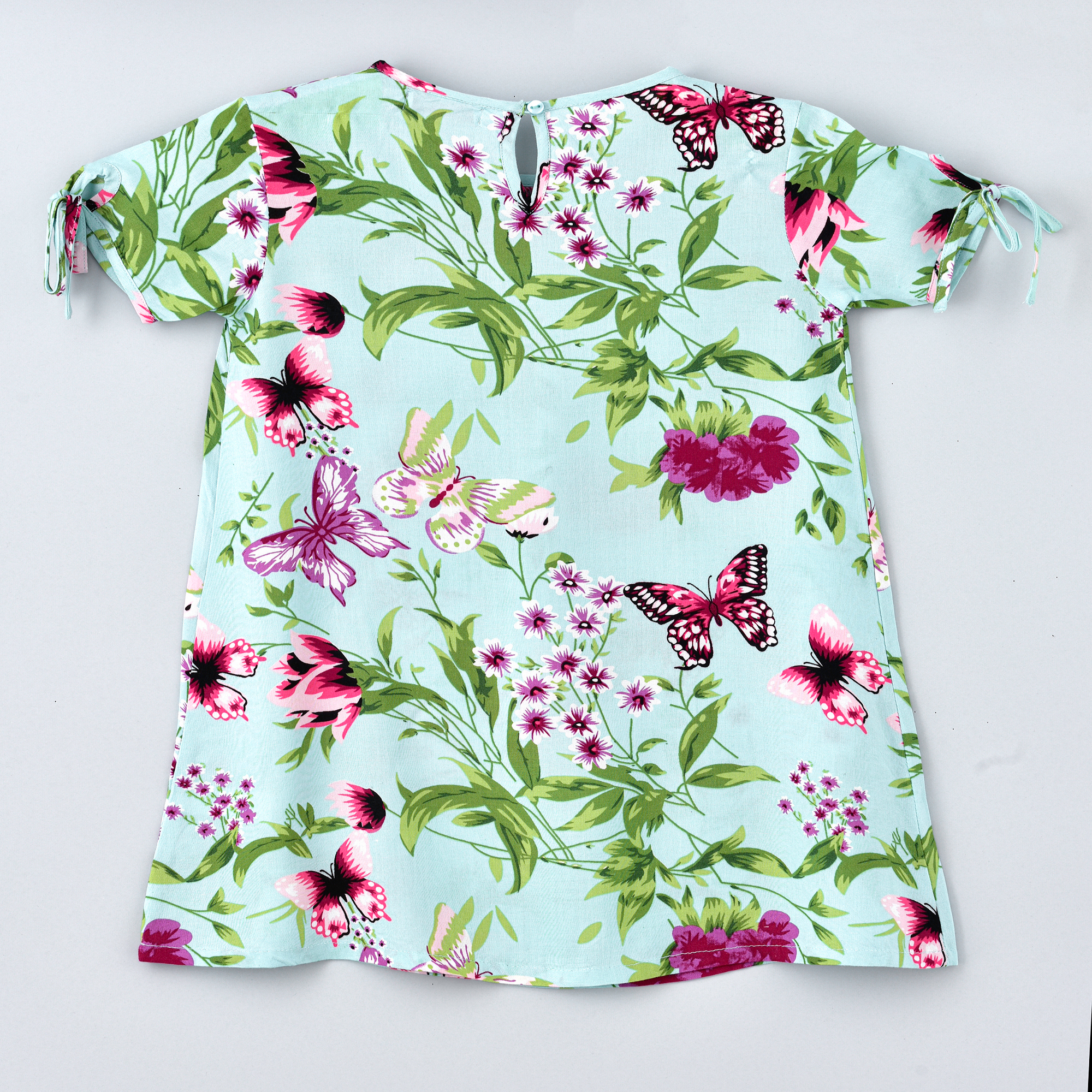Jelliene Butterfly Print Woven Dress - 2-8 Years