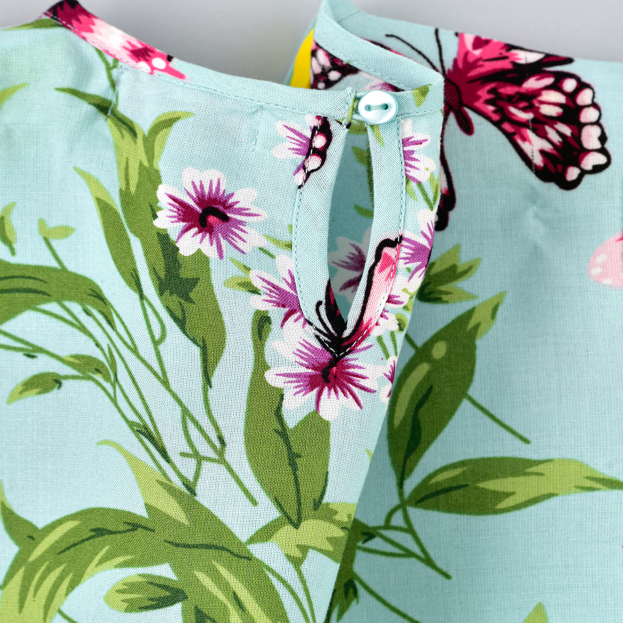 Jelliene Butterfly Print Woven Dress - 2-8 Years