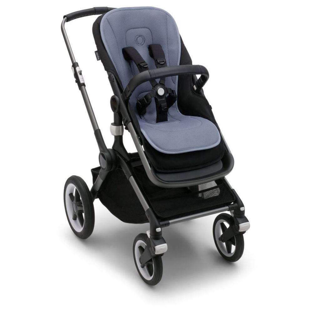 Bugaboo - Dual Comfort Stroller Seat Liner Me - Seaside Blue