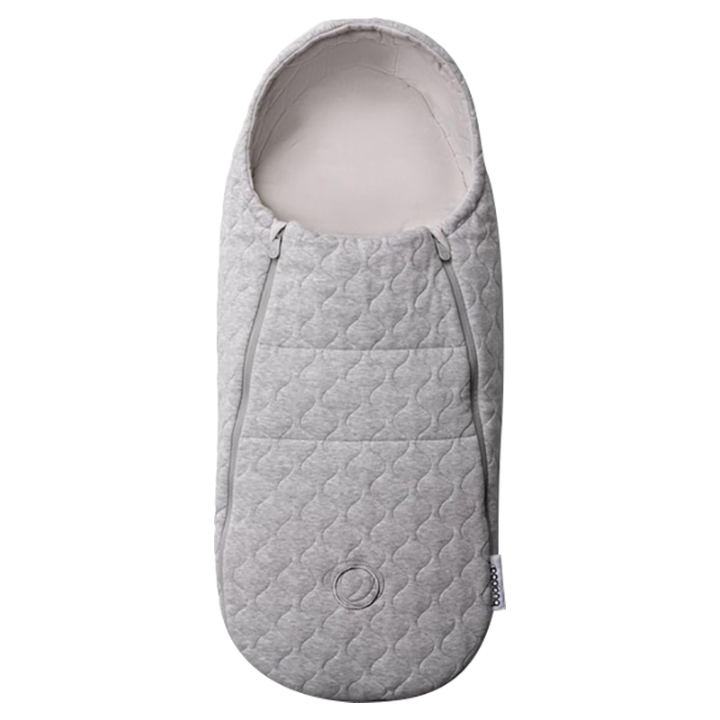 Bugaboo - Newborn Foot Muff Inlay Light - Grey Melange