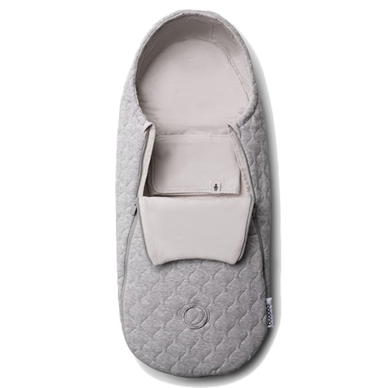 Bugaboo - Newborn Foot Muff Inlay Light - Grey Melange