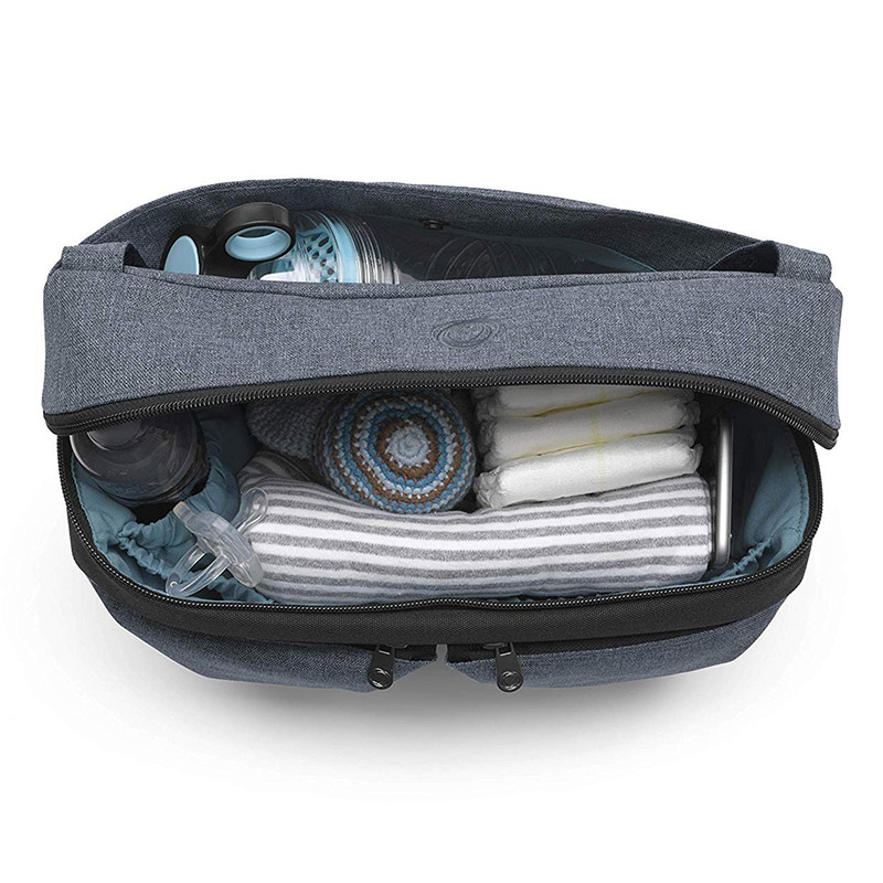 Bugaboo Stroller Organizer Bag Blue Melange