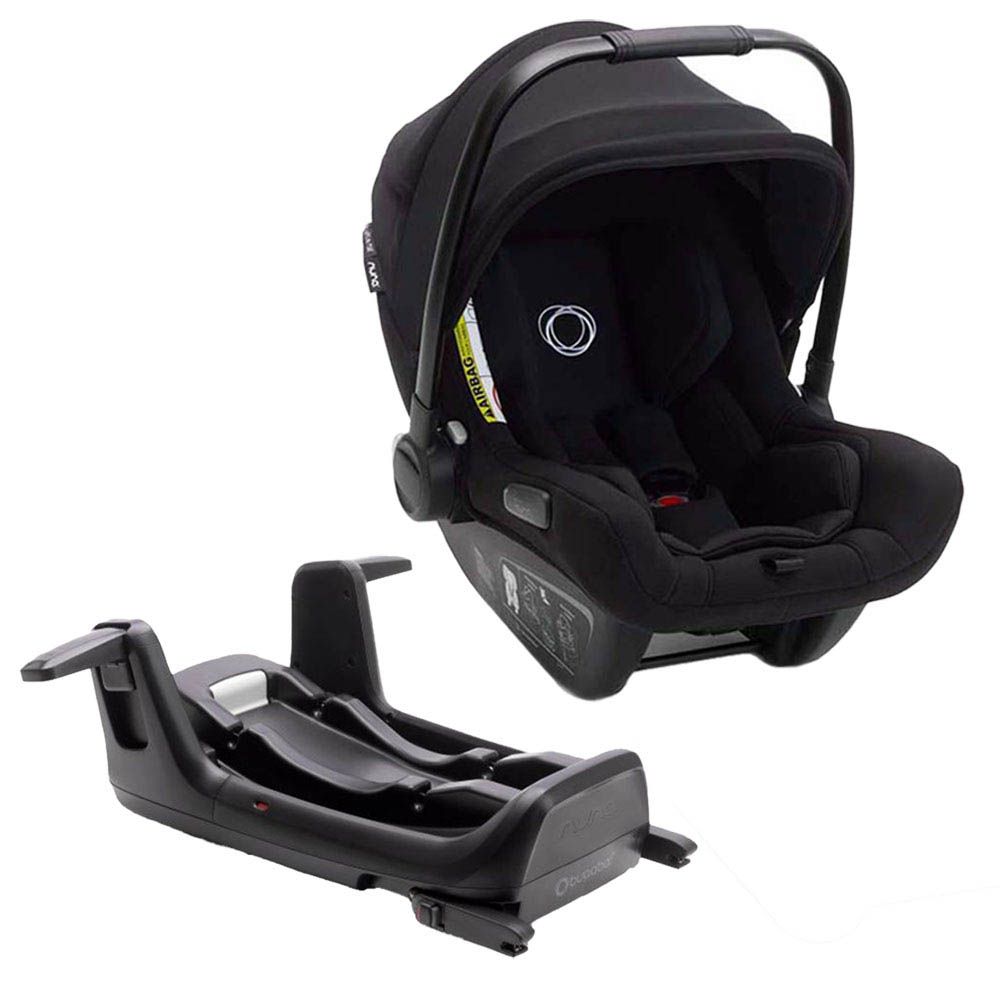 Bugaboo - Turtle Air By Nuna Car Seat Gr 0+ + Isofix Wingbase - Black