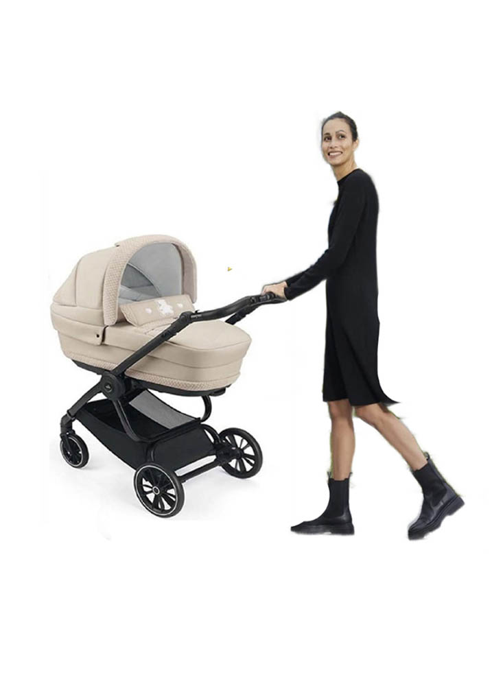 Cam - Baby Carriage Cam Kit Joy Romantic-Duo (2 in 1) - Beige/White)