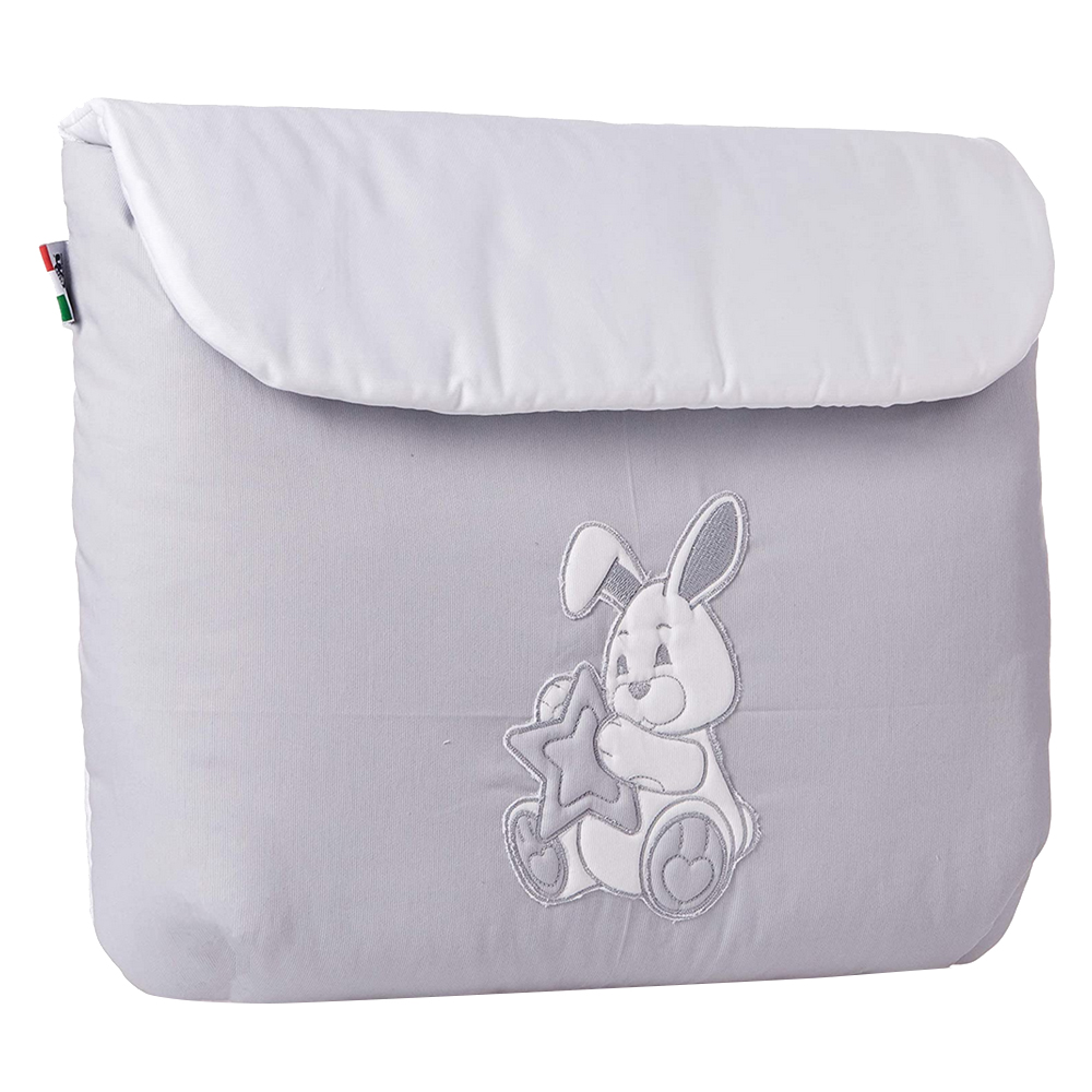 Cam Cot Tidy - Coniglio - White Cot Bag 