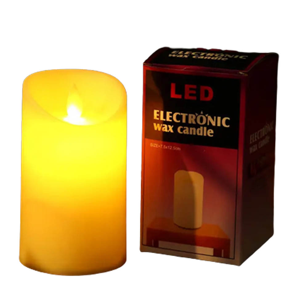 HilalFul - Candle Battery Operated (12.5cmx7.5cm)