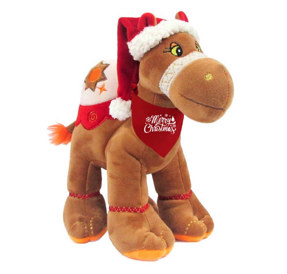 Fay Lawson - Cuddly Christmas Camel - Brown