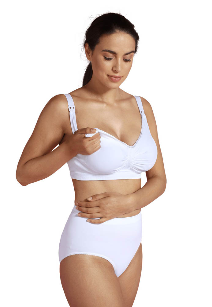 Carriwell - GelWire Support Bra - White