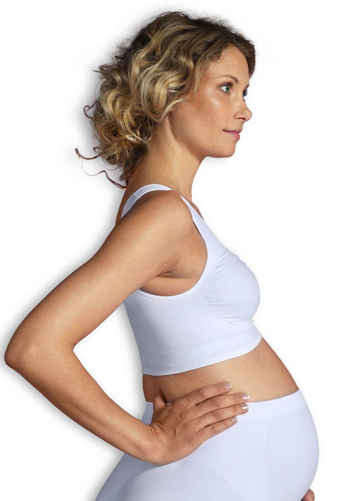 Carriwell - Seamless Maternity Bra - White