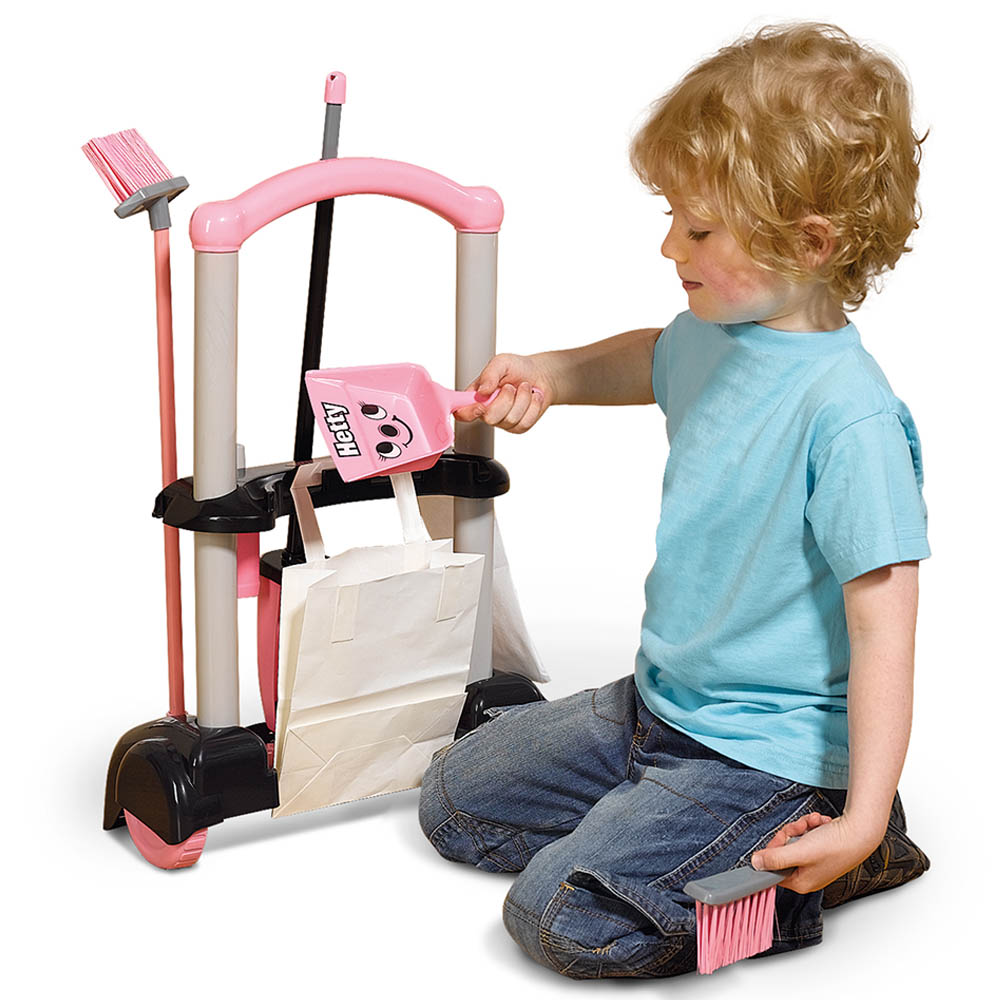 Casdon - Hetty Cleaning Trolley - Pink