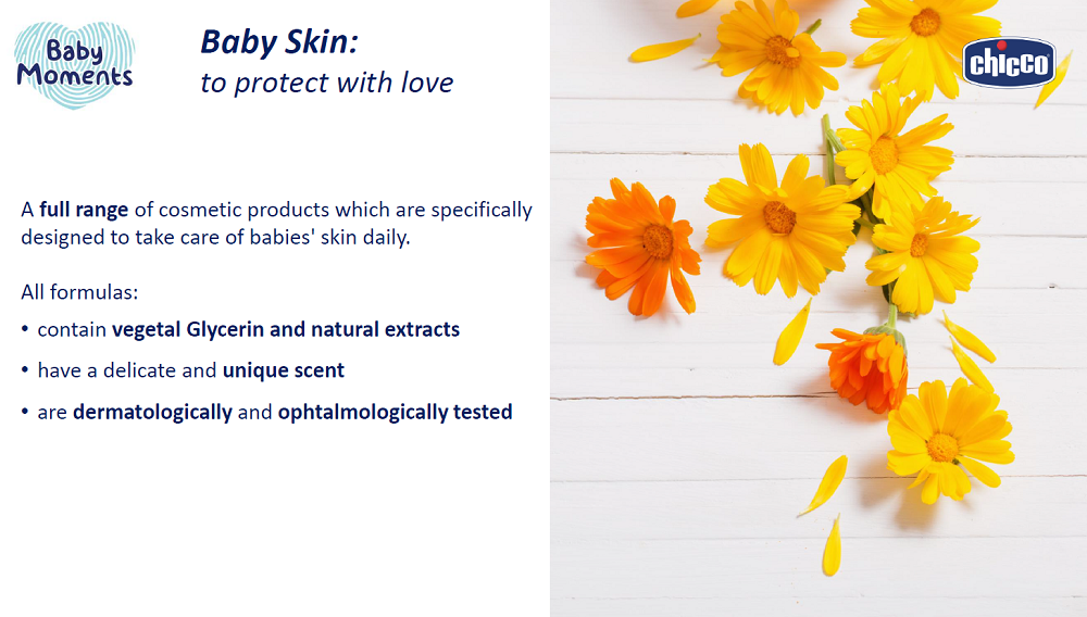 Chicco Baby Moments Sweet Perfumed Water Baby's Smell for Baby Skin 0m+ 100ml