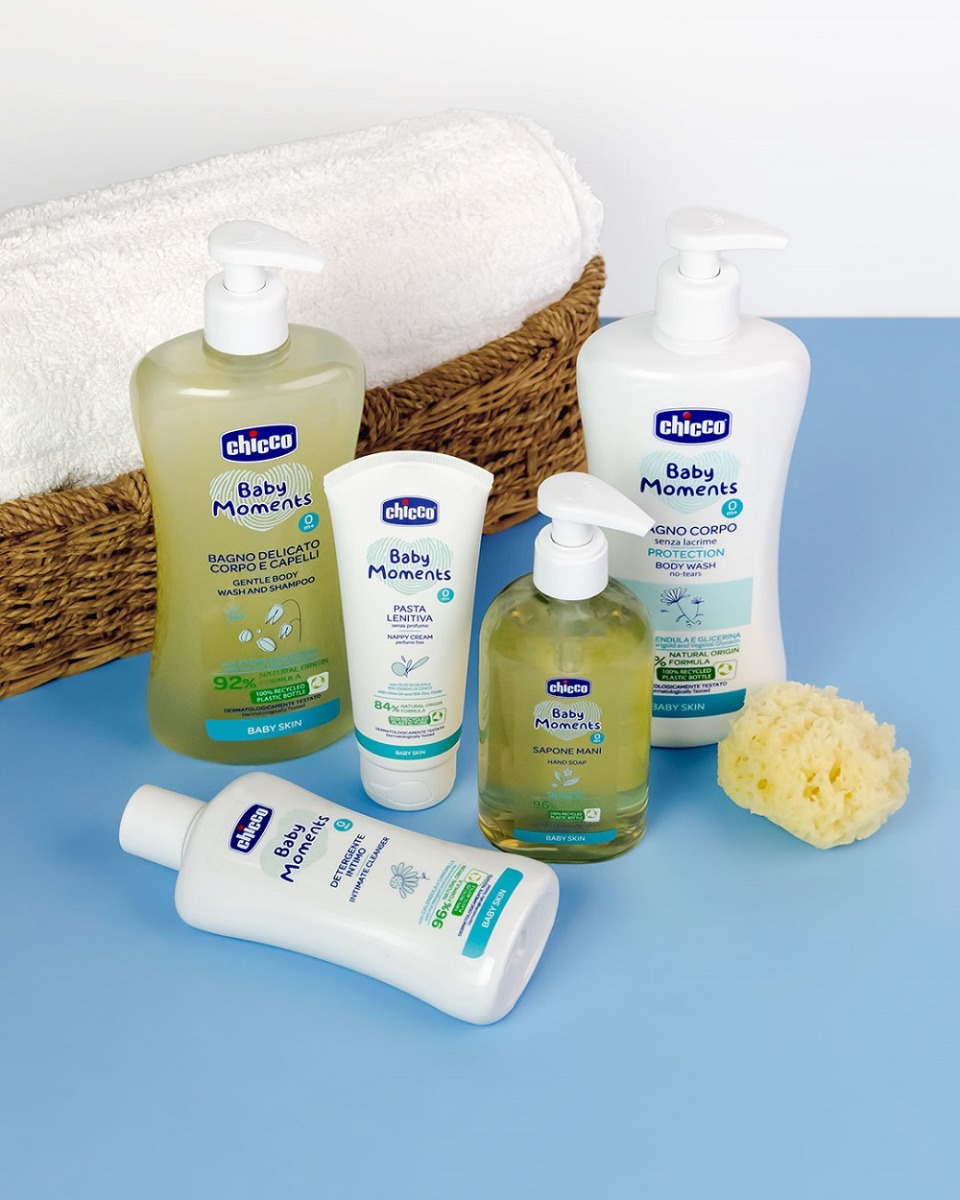 Chicco gentle body wash and shop shampoo 500ml