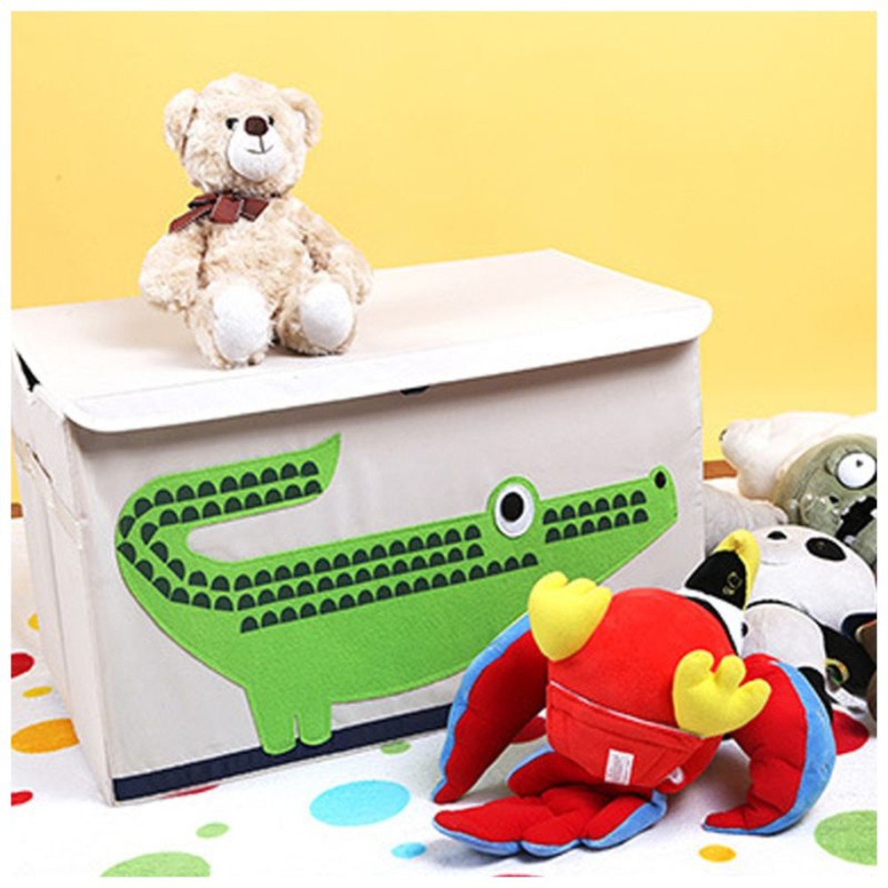 Cherubs - Foldable Storage Box Organizer for Kids - Crocodile