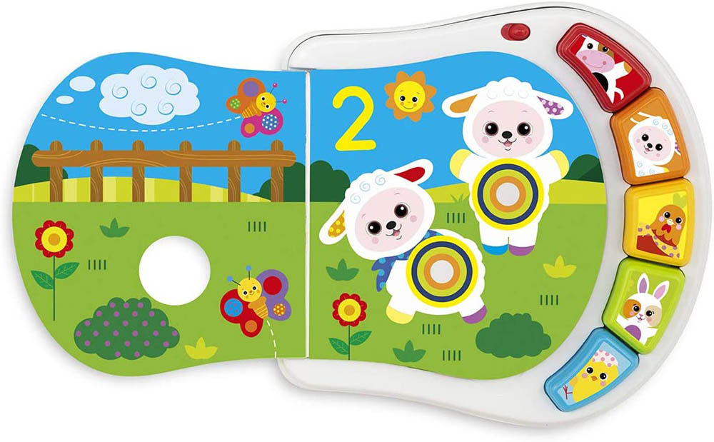 Chicco - Baby Senses Counting Farm Plastic First Toy 6-36m
