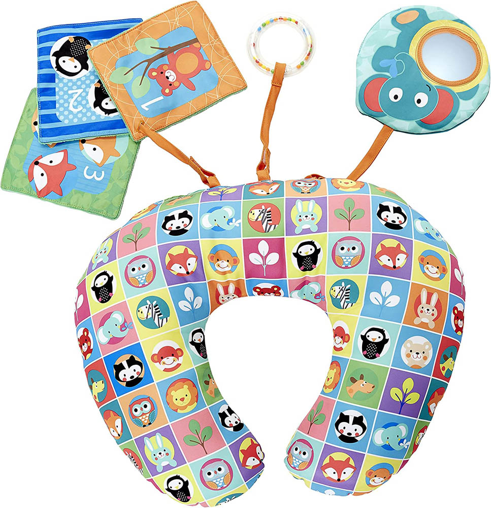 Chicco - Boppy Animal Tummy Time Baby Pillow 2m-9m