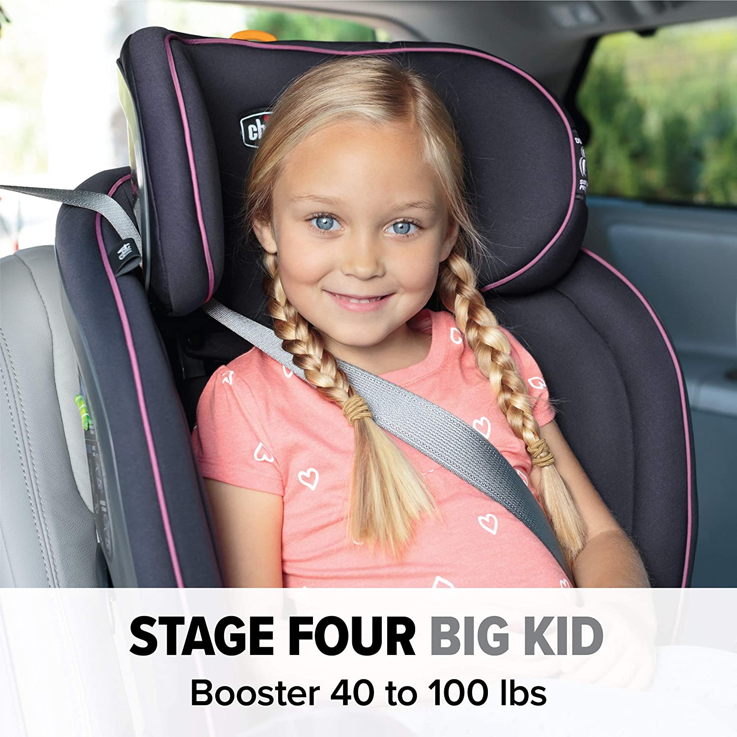 Chicco - Fit4 4-in-1 Convertible Car Seat with IsoFix System - Onyx