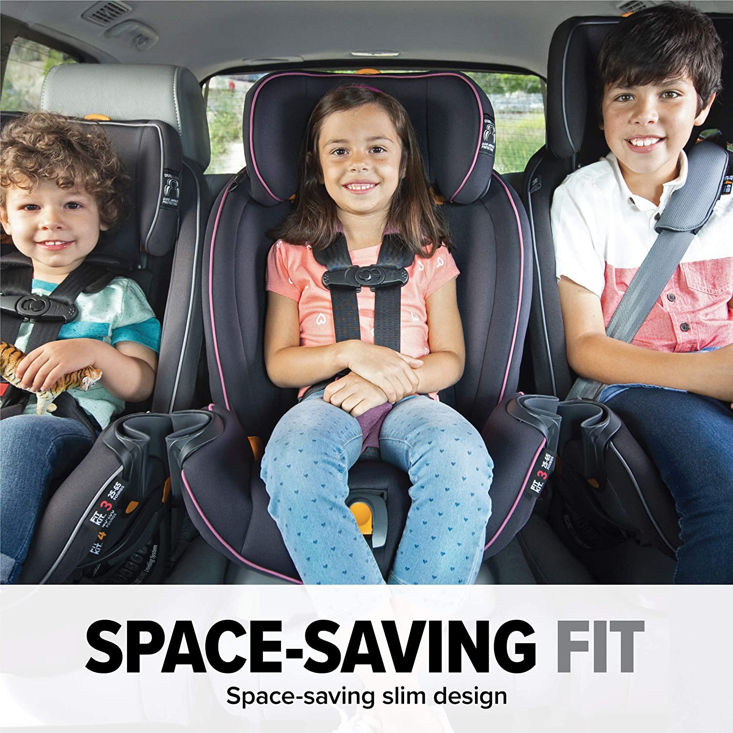 Chicco - Fit4 4-in-1 Convertible Car Seat with IsoFix System - Onyx