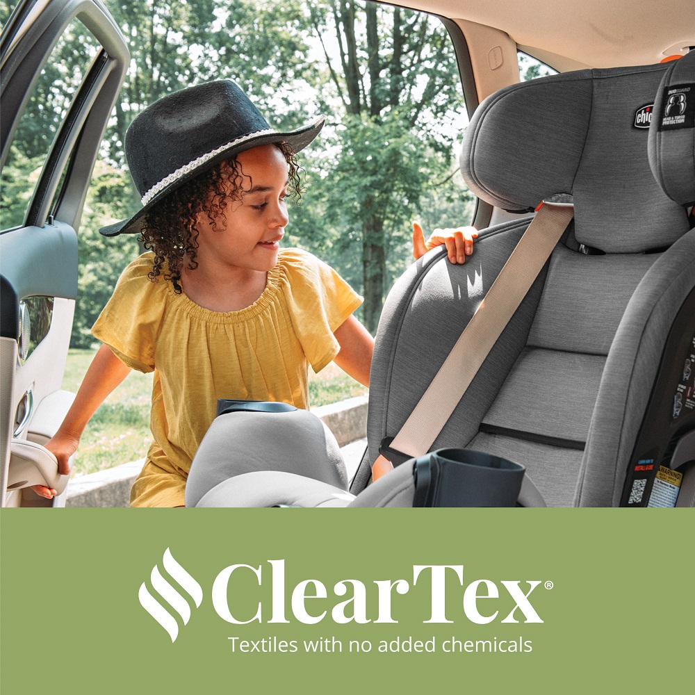Chicco OneFit ClearTex All-in-One Car Seat, Slate