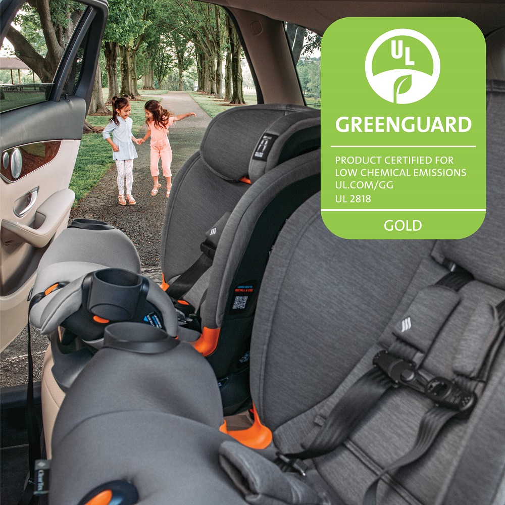 Chicco OneFit ClearTex All-in-One Car Seat, Slate
