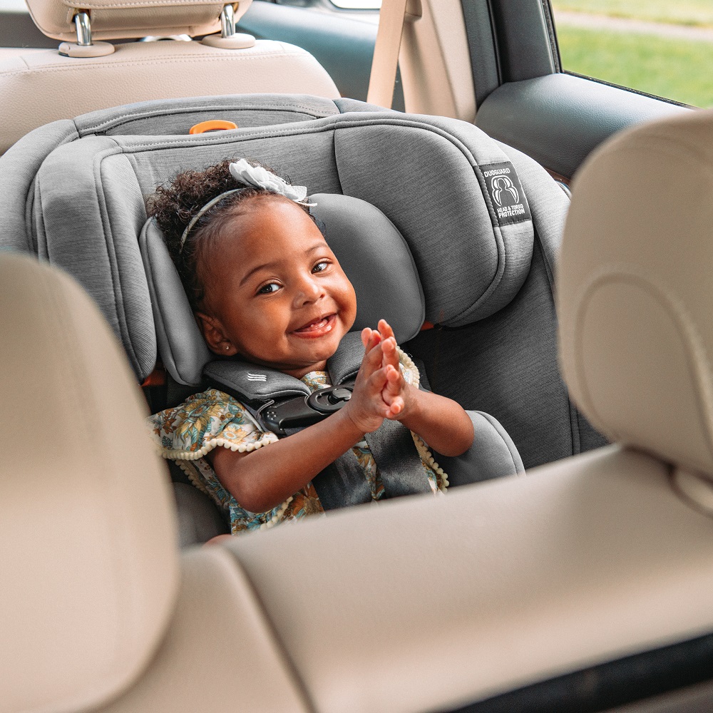 Chicco OneFit ClearTex All-in-One Car Seat, Slate