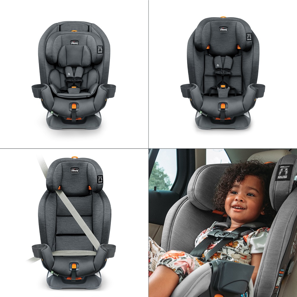 Chicco OneFit ClearTex All-in-One Car Seat, Slate