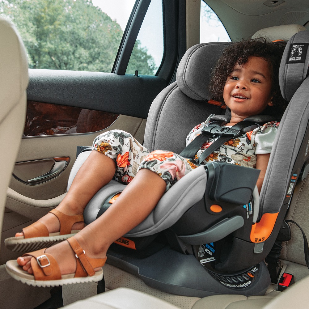 Chicco OneFit ClearTex All-in-One Car Seat, Slate