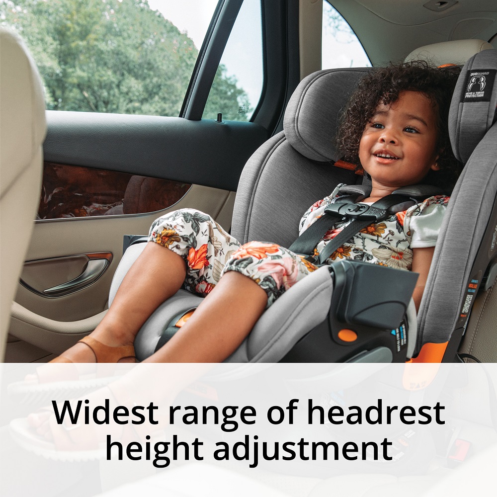 Chicco OneFit ClearTex All-in-One Car Seat, Slate