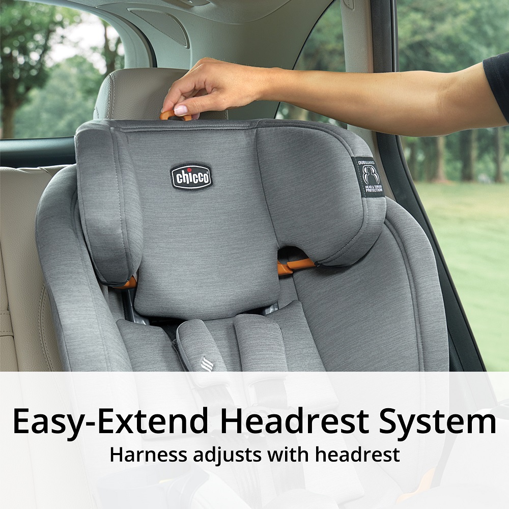 Chicco OneFit ClearTex All-in-One Car Seat, Slate