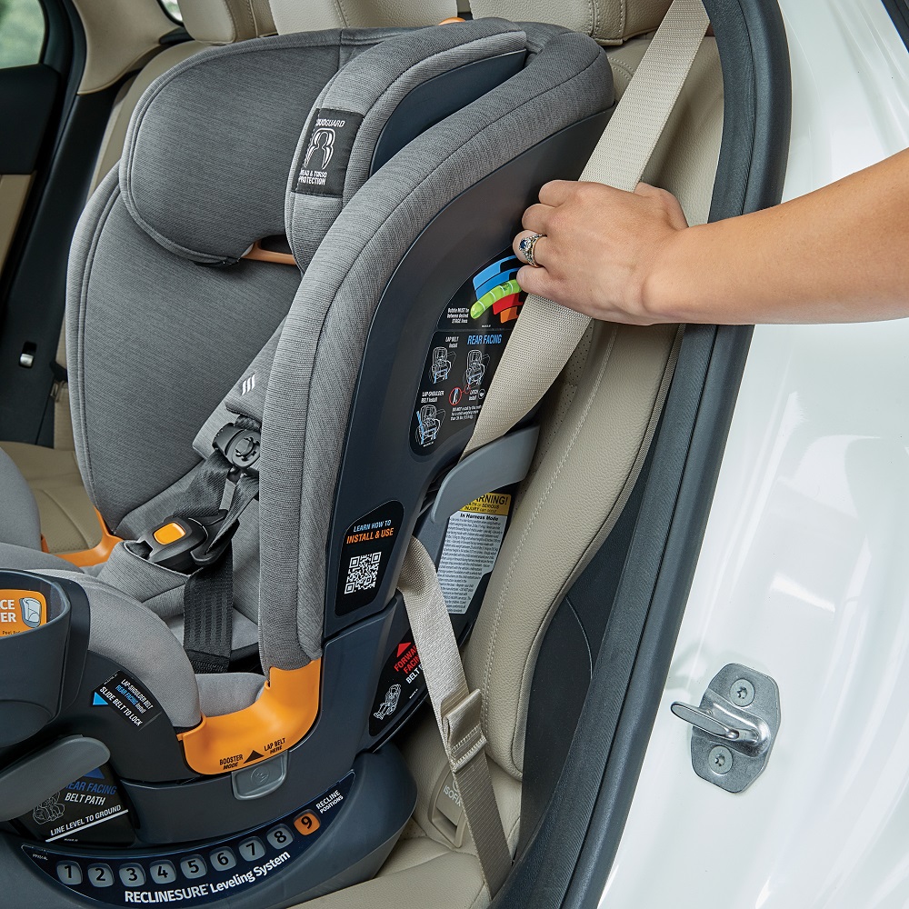 Chicco OneFit ClearTex All-in-One Car Seat, Slate