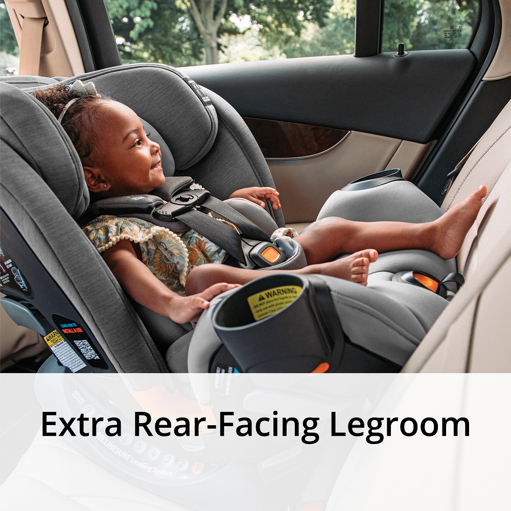 Chicco OneFit ClearTex All-in-One Car Seat, Slate